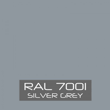 RAL 7001 Silver Grey tinned Paint